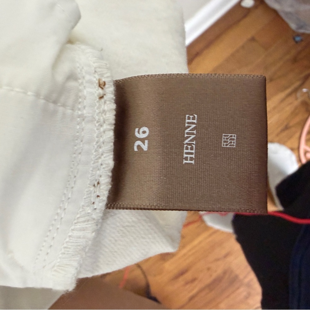Henne women’s white jeans size 26 - Picture 6 of 7